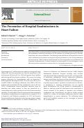 Cover page: The Prevention of Hospital Readmissions in Heart Failure