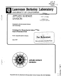 Cover page: TECHNIQUE FOR MEASURING THE INDOOR [SUP]222 RN SOURCE POTENTIAL OF SOIL