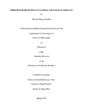 Cover page: Sibling Relationship Predictors of Academic Achievement in Adolescents