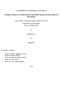 Cover page: Asymptotic behavior of a fluid model for bandwidth sharing with general file size distributions