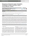 Cover page: Dreaming of electrical waves: Generative modeling of cardiac excitation waves using diffusion models.