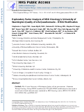 Cover page: Exploratory Factor Analysis of NRG Oncology's University of Washington Quality of Life Questionnaire—RTOG Modification