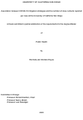 Cover page: Association between COVID-19 mitigation strategies and the number of close contacts reported per case at the University of California San Diego