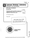 Cover page: PERFORMANCE Of ELECTRONIC BALLASTS AND OTHER NEW LIGHTING EQUIPMENT (PHASE II: THE 34-WATT F40 RAPID START T-12 FLUORESCENT LAMP)