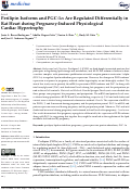 Cover page: Perilipin Isoforms and PGC-1α Are Regulated Differentially in Rat Heart during Pregnancy-Induced Physiological Cardiac Hypertrophy