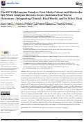 Cover page: The HCV-Melanoma Paradox: First Multi-Cohort and Molecular Net-Work Analysis Reveals Lower Incidence but Worse Outcomes-Integrating Clinical, Real-World, and In Silico Data.