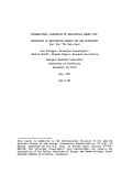 Cover page: INTERNATIONAL COMPARISON OF RESIDENTIAL ENERGY USE: INDICATORS OF RESIDENTIAL ENERGY USE AND EFFICIENCY PART ONE: THE DATA BASE