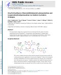 Cover page: One-Pot Synthesis of Benzo[4,5]imidazo[2,1‑a]isoquinolines and Isoquinolino[3,4‑b]quinoxalines via Tandem Cyclization Strategies