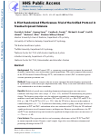 Cover page: A pilot randomized effectiveness trial of the unified protocol in trauma-exposed veterans.