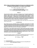 Cover page: Effect of index of refraction mismatch on the recovery of optical properties of cylindrical inhomogeneities in an infinite turbid medium