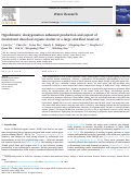 Cover page: Hypolimnetic deoxygenation enhanced production and export of recalcitrant dissolved organic matter in a large stratified reservoir