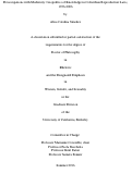 Cover page: Preoccupations with Modernity: Geopolitics of Knowledge in Colombian Reproduction Laws, 1936-2006