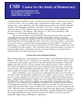 Cover page: Electoral Volatility and Party Decline in Western Democracies: 1970-1995