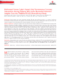 Cover page: Multivessel Versus Culprit Vessel–Only Percutaneous Coronary Intervention Among Patients With Acute Myocardial Infarction: Insights From the TRANSLATE‐ACS Observational Study