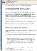 Cover page: A longitudinal study of human papillomavirus 16 L1, e6, and e7 seropositivity and oral human papillomavirus 16 infection.