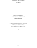 Cover page: Computational methods to analyze large-scale genetic studies of complex human traits