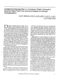 Cover page: Deepening Segregation in American Public Schools: A Special Report from the Harvard Project on School Desegregation