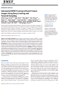 Cover page: Automated HER2 Scoring in Breast Cancer Images Using Deep Learning and Pyramid Sampling.