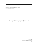 Cover page: Design and Development of Novel Routing Methodologies for Dynamic Roadway Navigation Systems