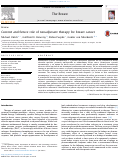 Cover page: Current and future role of neoadjuvant therapy for breast cancer