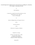 Cover page: A hybrid approach of physical laws and data-driven modeling for estimation: the example of queuing networks