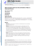 Cover page: Effect of Scleral Contact Lens Size and Duration of Wear on Intraocular Pressure.