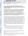 Cover page: Exome sequencing in
              HFE
              C282Y homozygous men with extreme phenotypes identifies a
              GNPAT
              variant associated with severe iron overload