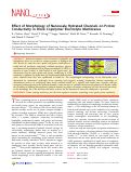 Cover page: Effect of Morphology of Nanoscale Hydrated Channels on Proton Conductivity in Block Copolymer Electrolyte Membranes