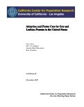 Cover page: Adoption and Foster Care by Gay and Lesbian Parents in the United States