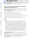 Cover page: Overview and systematic review of studies of microbiome in schizophrenia and bipolar disorder.