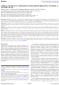 Cover page: Adoption of Point-of-Use Chlorination for Household Drinking Water Treatment: A Systematic Review