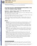 Cover page: In-Session Processes of Brief Motivational Interventions in Two Trials With Mandated College Students