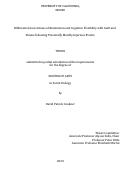 Cover page: Differential Associations of Rumination and Cognitive Flexibility with Guilt and Shame following Potentially Morally Injurious Events