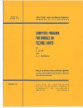 Cover page: Computer Program for Bridges on Flexible Bents