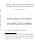 Cover page: Modeling for Dynamic Ordinal Regression Relationships: An Application to Estimating Maturity of Rockfish in California