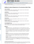 Cover page: Multilevel Context of Depression in Two American Indian Tribes