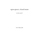 Cover page: Open Spaces, Closed Room