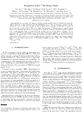 Cover page of Properties of the Db256 decay chain