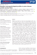 Cover page: Baseline neuropsychological profiles in prion disease predict survival time