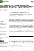 Cover page: Novel Structures of Type 1 Glyceraldehyde-3-phosphate Dehydrogenase from Escherichia coli Provide New Insights into the Mechanism of Generation of 1,3-Bisphosphoglyceric Acid.