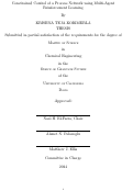 Cover page: Constrained Control of a Process Network using Multi-Agent Reinforcement Learning