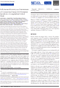 Cover page: Self-Assessed Severity as a Determinant of Coronavirus Disease 2019 Symptom Specificity: A Longitudinal Cohort Study