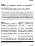 Cover page: Visualizing the nucleoplasmic maturation of human pre-60S ribosomal particles.