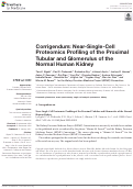 Cover page: Corrigendum: Near-Single-Cell Proteomics Profiling of the Proximal Tubular and Glomerulus of the Normal Human Kidney