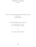 Cover page: Parametric and Non-parametric Bayesian Modeling of Spatio-temporal Exposure Data in Industrial Hygiene