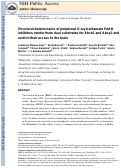 Cover page: Structural determinants of peripheral O-arylcarbamate FAAH inhibitors render them dual substrates for Abcb1 and Abcg2 and restrict their access to the brain