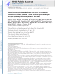 Cover page: Clonal Hematopoiesis and Clinical Outcomes in Metastatic Castration-Resistant Prostate Cancer Patients Given Androgen Receptor Pathway Inhibitors (Alliance A031201).