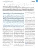 Cover page: Early-Life Exposure to Perfluoroalkyl Substances and Childhood Metabolic Function