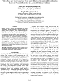 Cover page: When Boys Are More Generous Than Girls: Effects of Gender and CoordinationLevel on Prosocial Behavior in 4-year-old Chinese Children