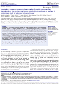 Cover page: Interleukin-1 receptor antagonist levels predict favorable outcome after bermekimab, a first-in-class true human interleukin-1α antibody, in a phase III randomized study of advanced colorectal cancer